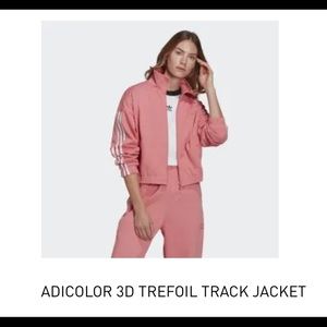 ADICOLOR 3D TREFOIL TRACK JACKET HAZY ROSE